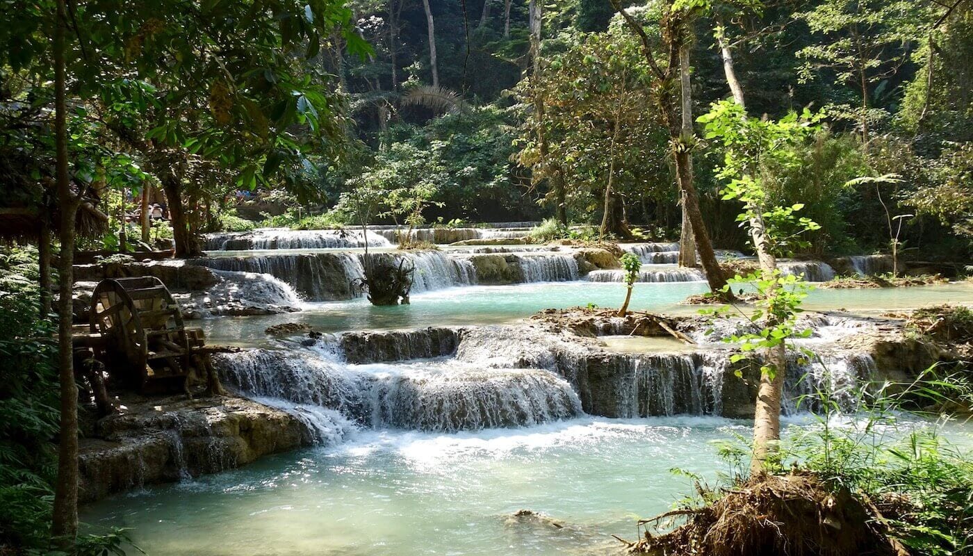 What to expect from Kuang Si Waterfall, Luang Prabang, Laos