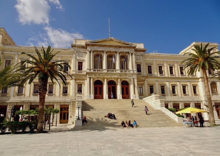 Syros Town hall, Greece
