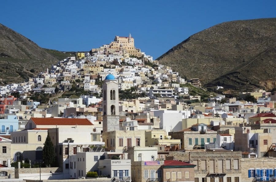 Ermoupolis and Ano Syros, Greece