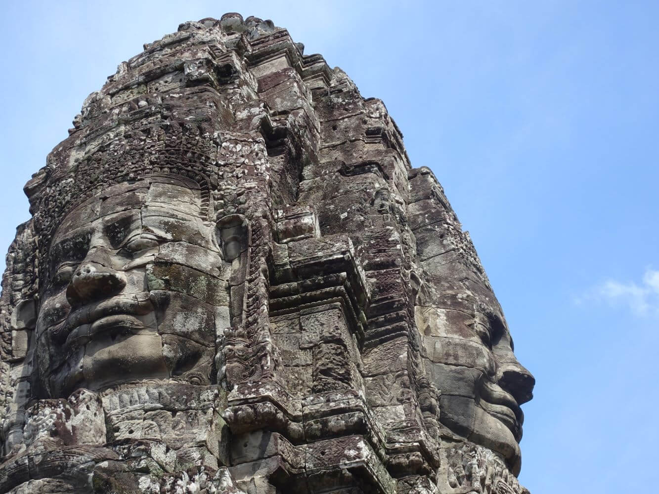 The Bayon Temple - My favorite temple in Siem Reap, Cambodia