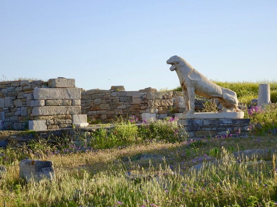 Lions of Ancient Delos