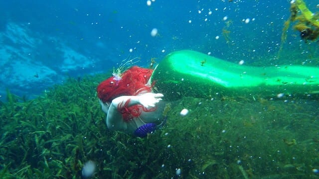 Mermaid with red hair-Unusual things to do in Phuket