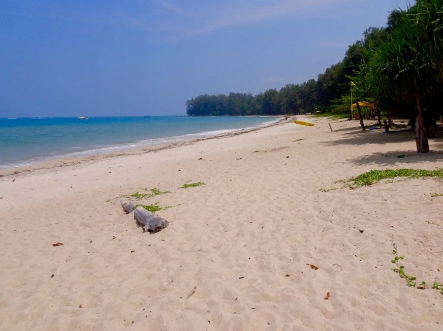 Nai Yang Beach, Phuket. Secluded beach-Best Areas to Stay in Phuket