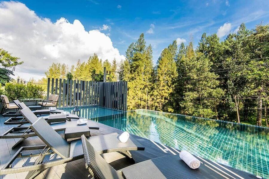Hill Myna pool-Best areas to stay in Phuket
