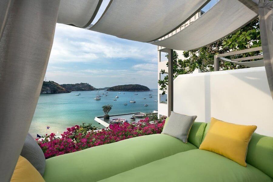 The Nai Harn room view Best areas to stay in Phuket
