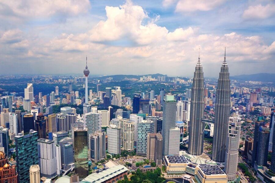 Kuala Lumpur skyline-starting a new life abroad