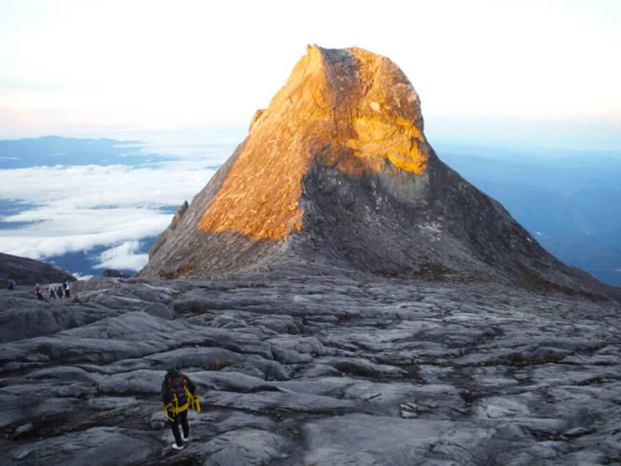 Sunshine on top of Mount Kinabalu-reasons to visit Malaysia