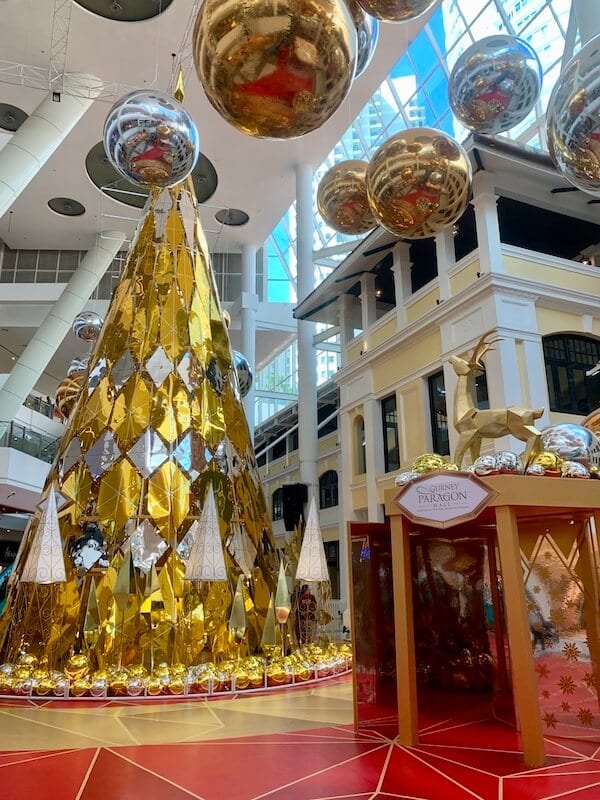 Christmas in Penang-Paragon Mall Christmas decorations