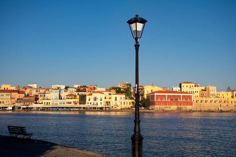 Chania Harbour Greece