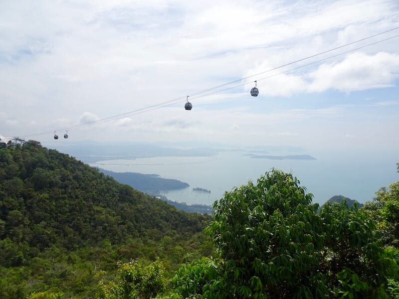 Skycab cable car, a Langkawi Itinerary must