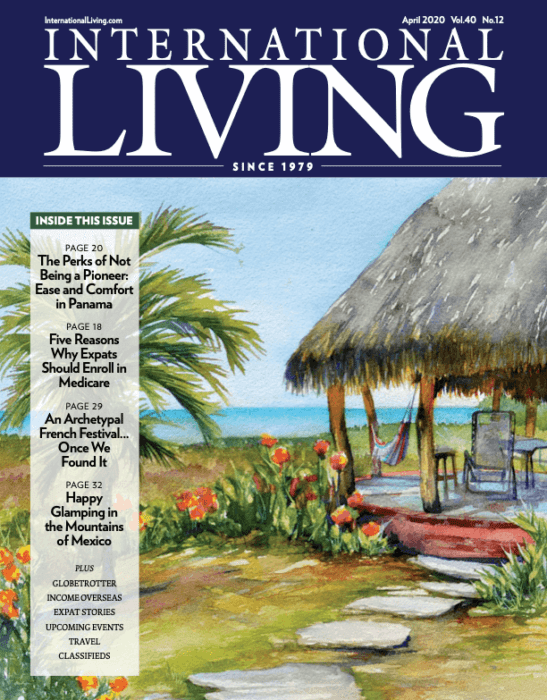 April 2020 International Living Cover