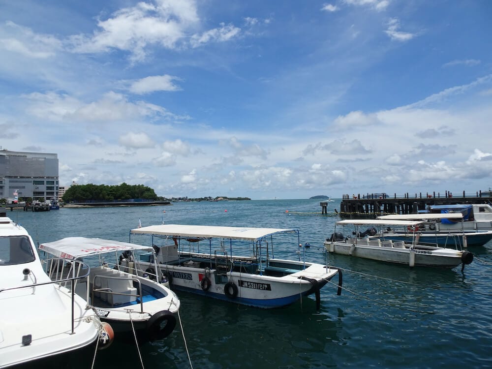 ferry boats to islands: Kota Kinabalu Itinerary