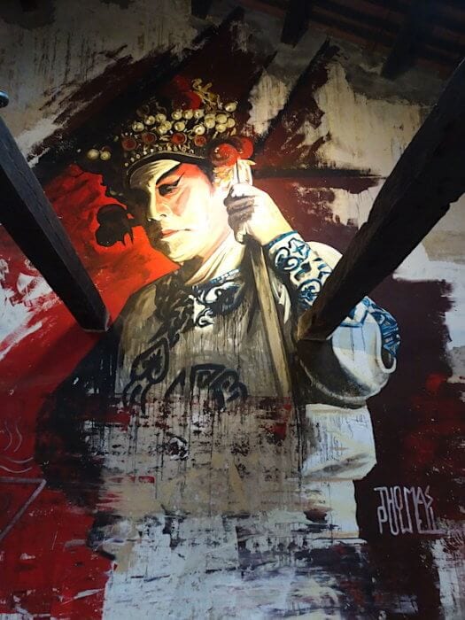Chinese opera Street art: Penang Itinerary