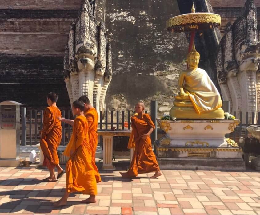 Monk children: scenes for an expat in Chiang Mai