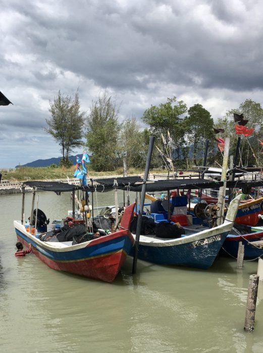 fishing boats in penang
