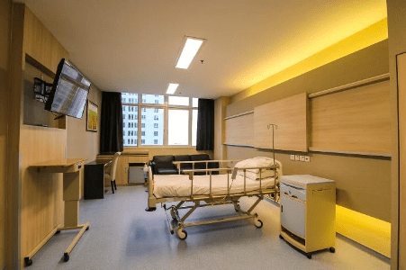 room in a private hospital in Malaysia 