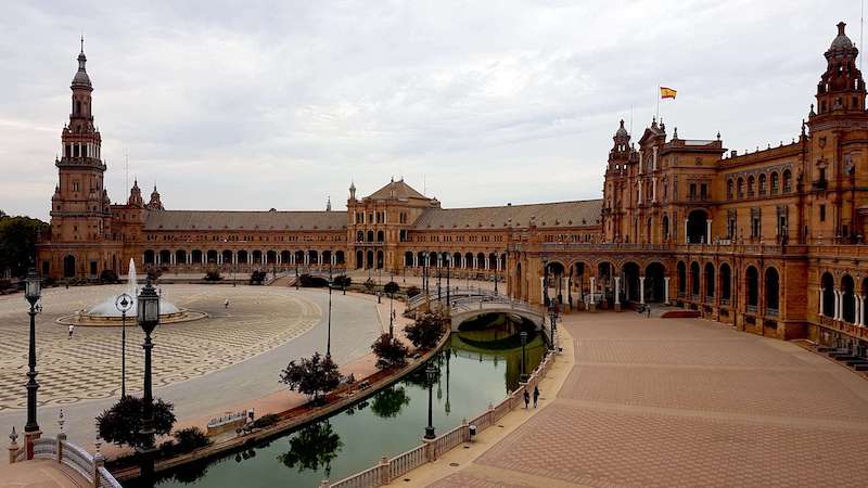 Historical center of Seville, Spain