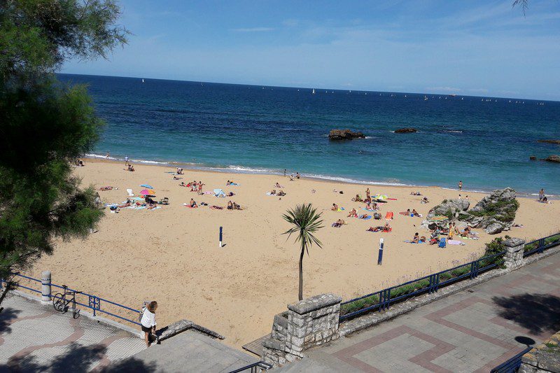 Beachview in Spain.