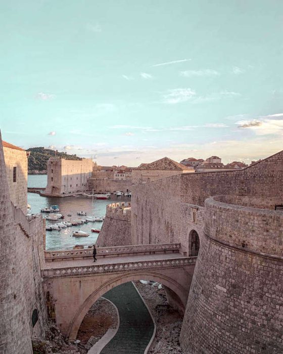 View of Dubrovnik: Living in Croatia