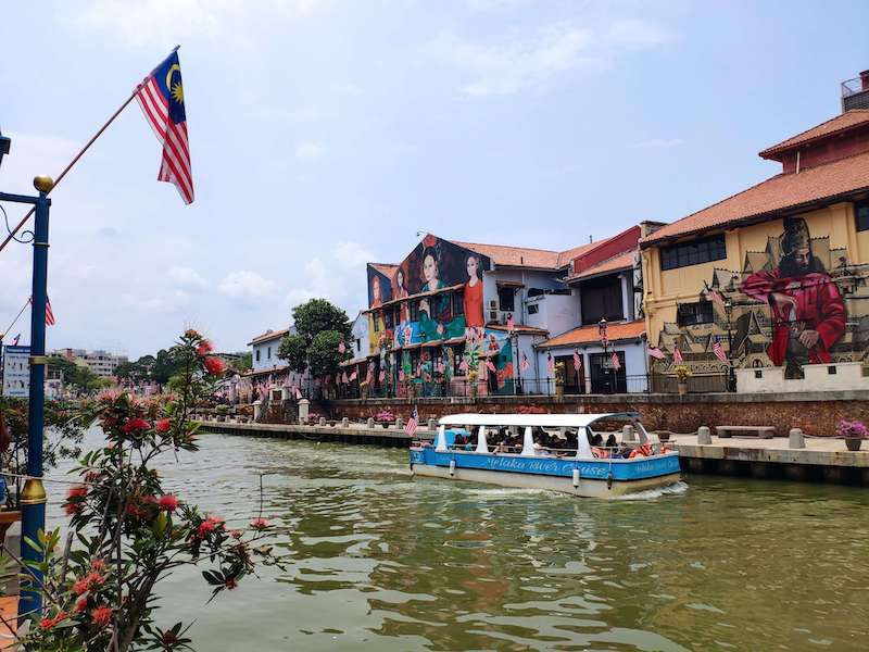 riverboat in Malacca -best places to live in Malaysia