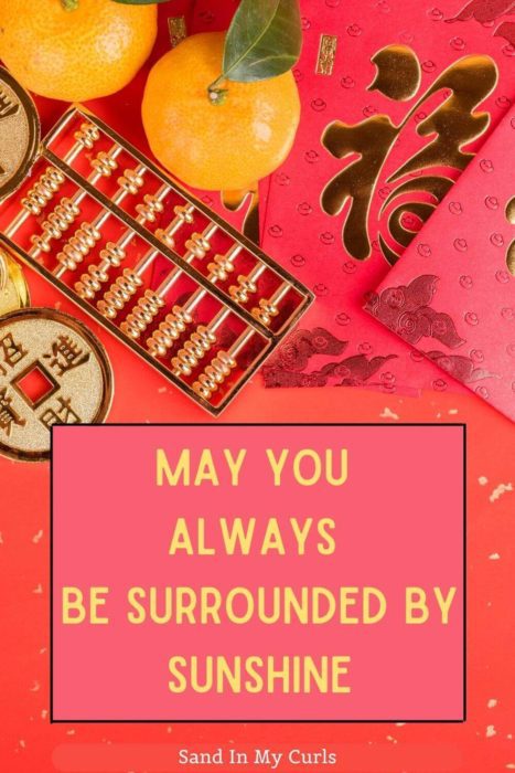 Chinese new year quotes about sunshine