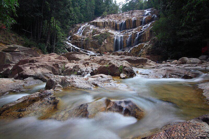 waterfall in Kuantan