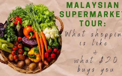 Malaysian Supermarket Tour: What Shopping is Like & What $20 Buys You