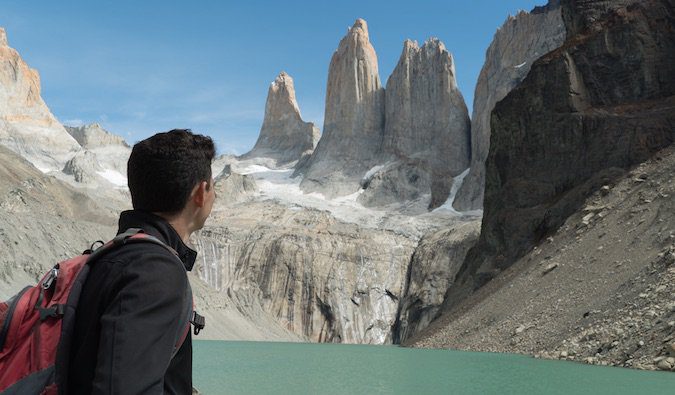 Nomadic Matt. aka Matthew Kepnes in Patagonia 