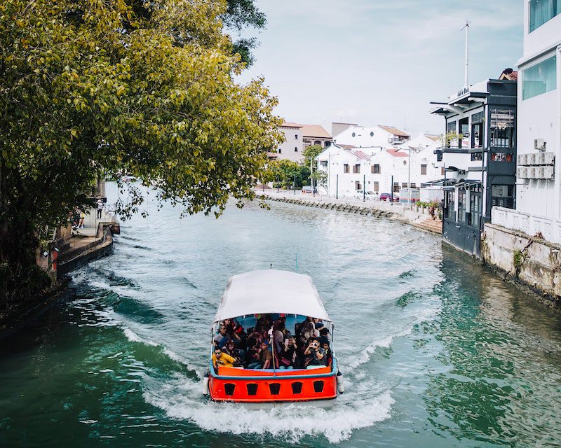 River trip in Malacca, Malaysia for expats

