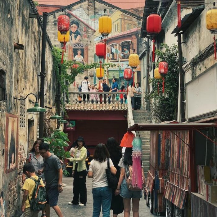 street scene in Kuala Lumpur