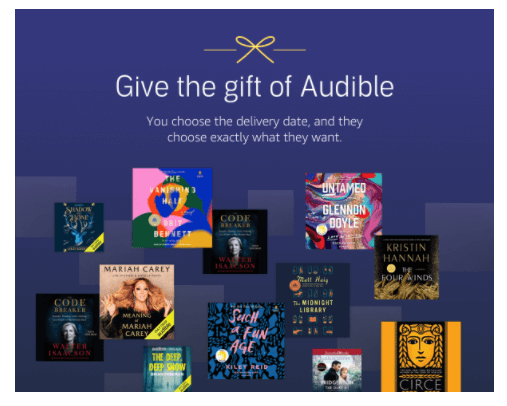 give the gift of audible 