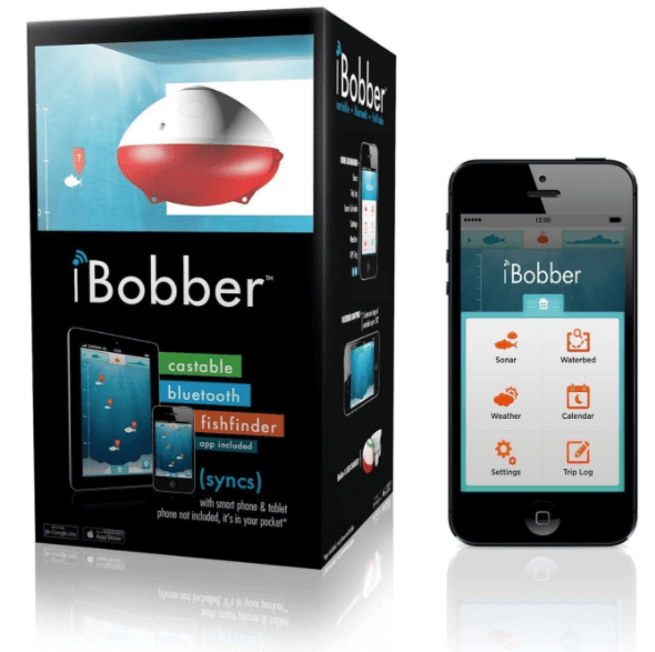 iBobber box and cell phone fish finder is a Unique Gift for Men Who Have Everything 