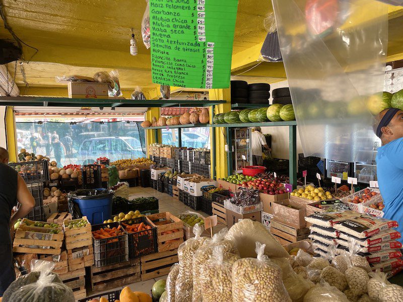 Produce market in Puerto Vallarta