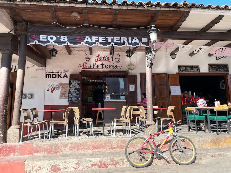 Leo's Cafe in Mazamitla, Jalisco, Mexico