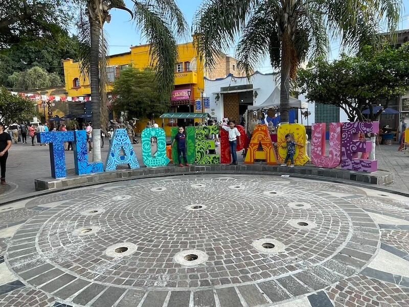 colorful Tlaquepaque sign