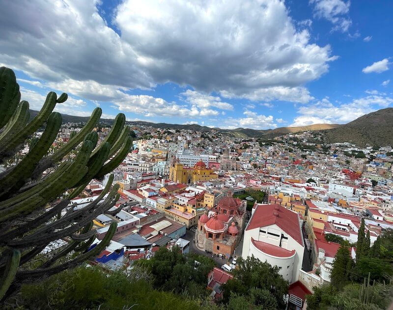 Guanajuato from a birds eye vantage