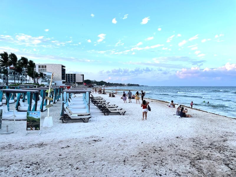 beach in Playa del Carmen