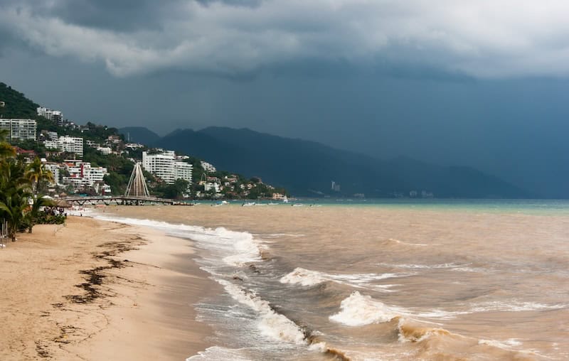 storm season: not the best time to visit Puerto Vallarta