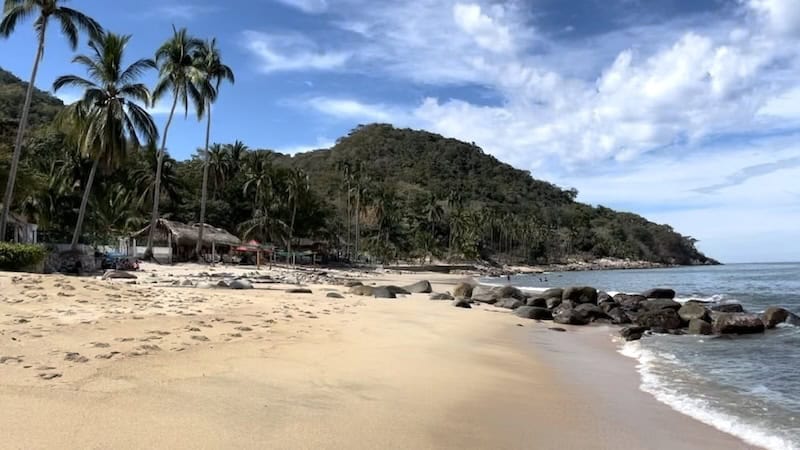 Las Animas beach just south of Puerto Vallarta