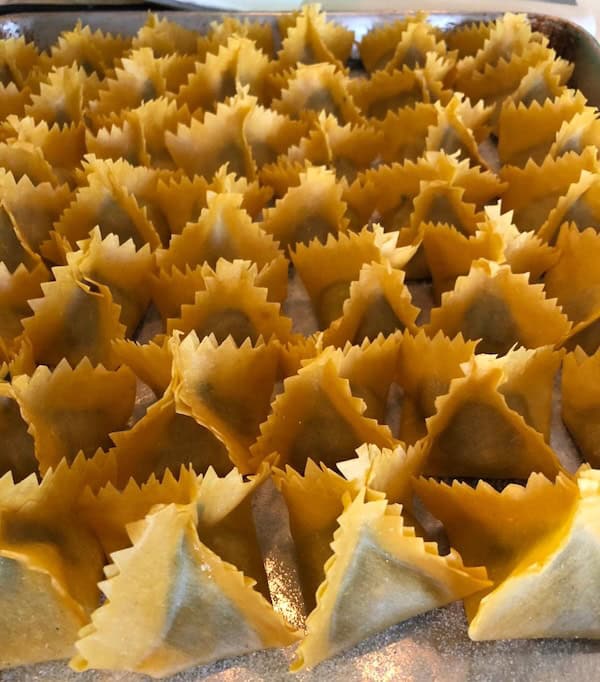 hand made pasta from Tre Piatti in Puerto Vallarta