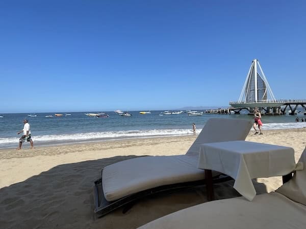 Los Muertos Beach in the Zona Romantica Puerto Vallarta
