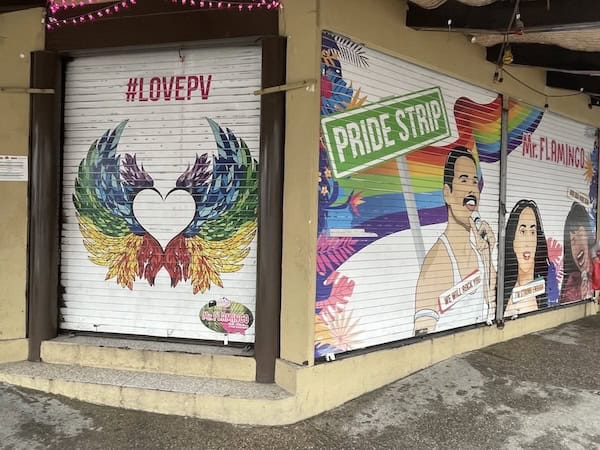 Mr Flamingos LGBTQ+ Bar in Old Town Vallarta